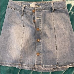 jean skirt